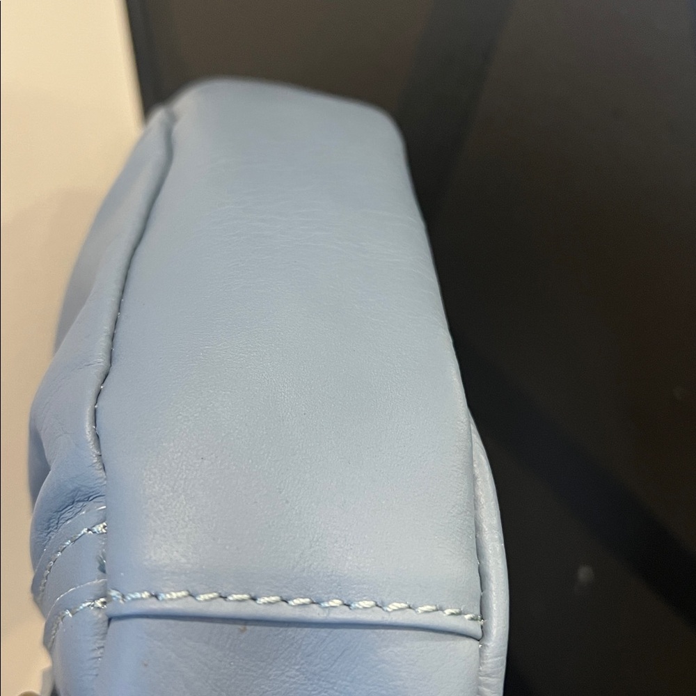 Genuine Leather, Made in Italy Handbag.Black or Blue - Picture 12 of 15